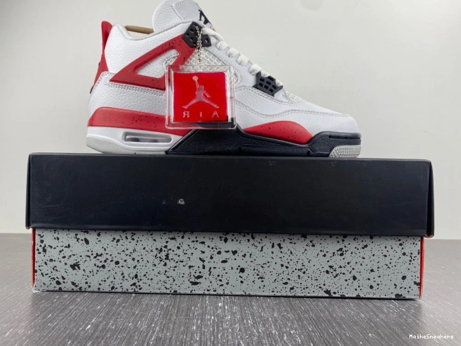 MaikeSneakers DH6927-161 Air Jordan Cement Red 4 0710